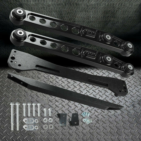 BK Rear Lower Control Arm Subframe Brace Tie Bar For 1996-2000 Honda Civic CX DX SILICONEHOSEHOME