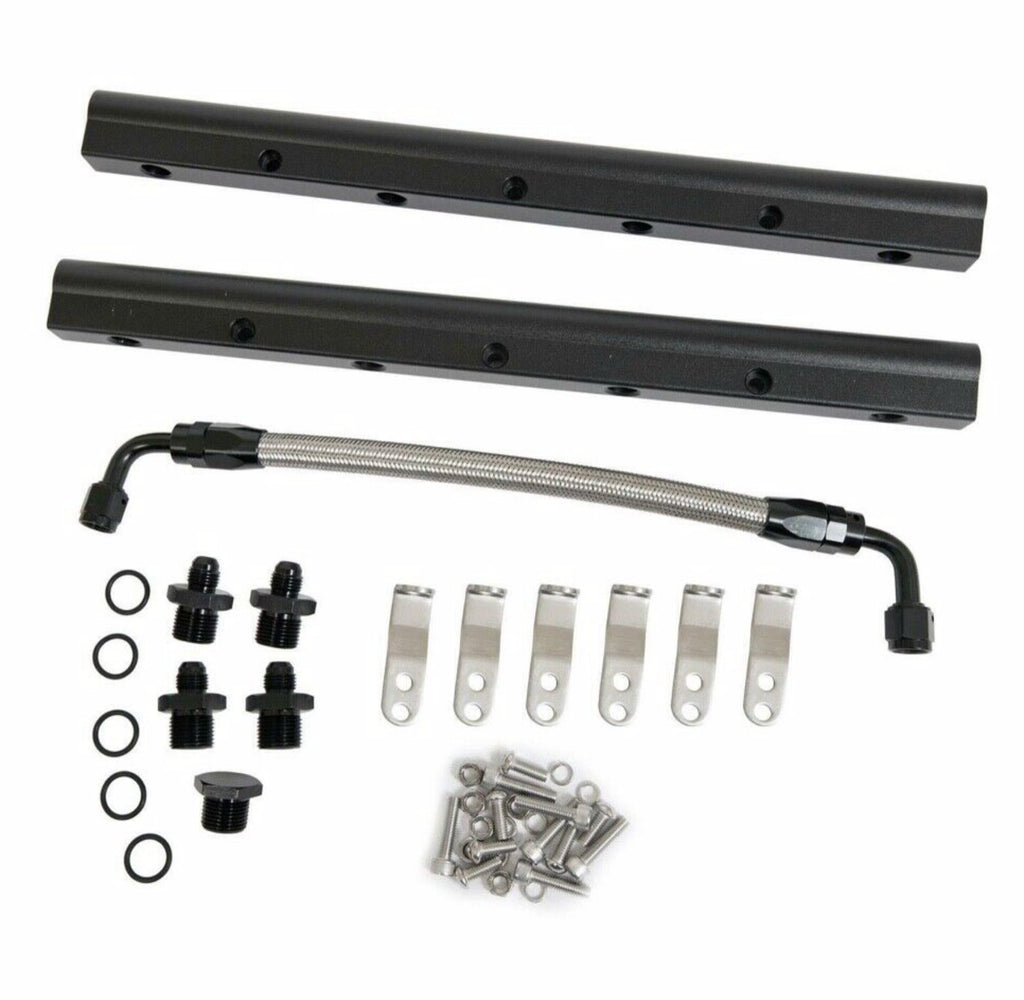 Billet Fuel Rail Kit LS LS1 LS2 LS3 LS6 LSX Aftermarket Intake Manifol ...
