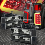 Black Housing Headlight+Corner+Tinted 3D U-Halo Led Tail Light 88-93 C10 C/K Speed Daddy