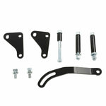 Black Power Steering Pump Mounting Bracket SWP LWP Saginaw Fit Chevy 350 GM SILICONEHOSEHOME