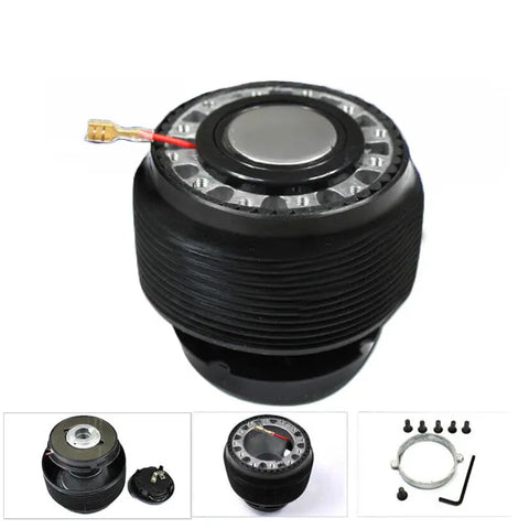 Civic/Crx Ef/Da6 Steering Wheel 6 Holes Ball Bearing Quick Release Hub Adapter DNA MOTORING