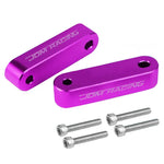 Civic/Integra/Crx Purple Aluminum Hood Spacer Riser Kit Set Airflow Increase DNA MOTORING