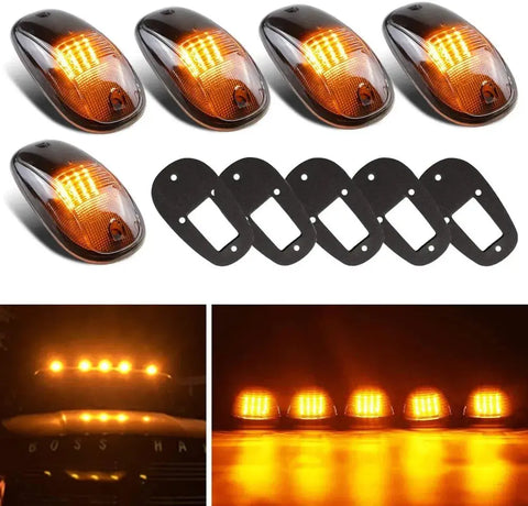 Cab Roof Marker Lights For 2003-2016 Dodge Ram 1500 2500 3500 Top Running Lamp EB-DRP