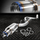 Cat Back Exhaust 4" Burnt Tip Muffler 00-05 Mitsubishi Eclipse 3G V6 Gt/Gts Speed Daddy