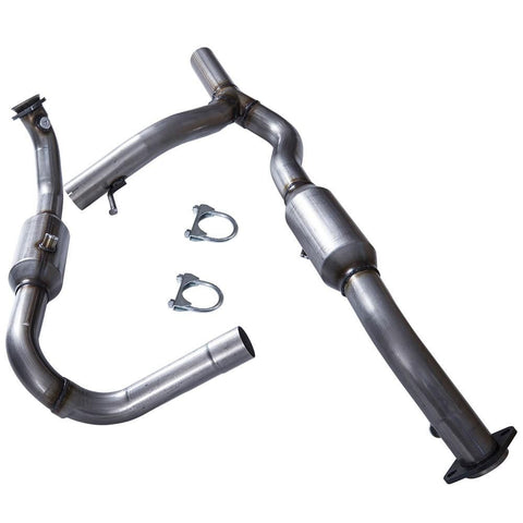 Catalytic Converter compatible for FORD F-150 5.4L 2006-2008 4WD 2 PIECES MaxpeedingRods
