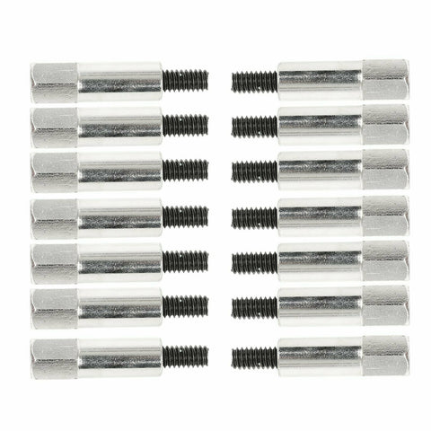 Chrome Valve Cover Bolts Kit Fits Big Block Chevy 396 427 454 Set of 14 Bolts SILICONEHOSEHOME