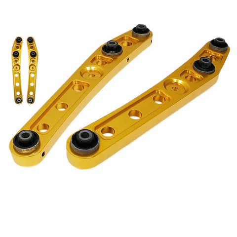 Civic Ee Ej Eh/Crx/Del Sol Eg/Integra Jdm Gold Rear Lower Camber Control Arm/Bar DNA MOTORING