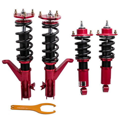 Coilover Suspension Kits compatible for Honda Civic (EM2) 2001-2005 Shock Strut Adj. Damper MaxpeedingRods