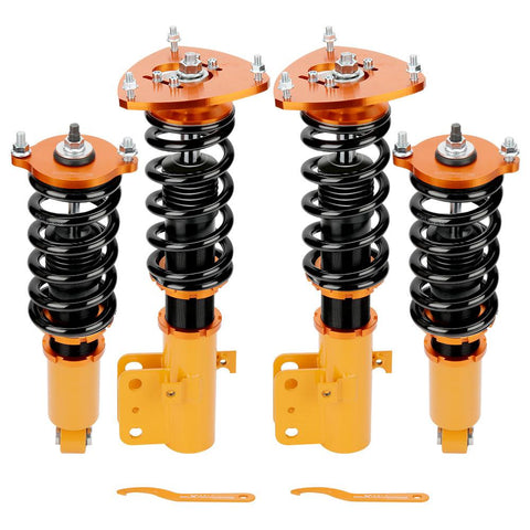 Coilover Suspension Kits compatible for Subaru Legacy 05-09 BL BP Adjustable Height Shocks MaxpeedingRods