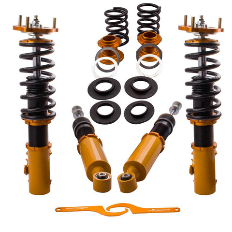 Coilovers Kit Compatible for Honda Civic 2006-2011 LX EX SI FA5 FG2 FG1 Adj Damper and Height (Set of 4) MaxpeedingRods