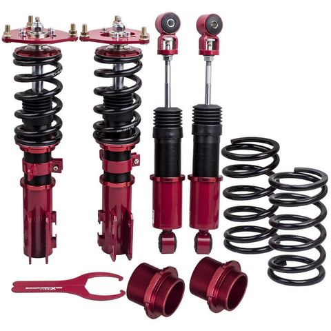 Coilovers Kit compatible for Hyundai Veloster 2012-2015 1.6L Adj. Damper Coils amp; Struts MaxpeedingRods