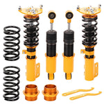 Coilovers Kit compatible for Hyundai Veloster 2012-2015 1.6L Adj. Height Shock Absorbers MaxpeedingRods