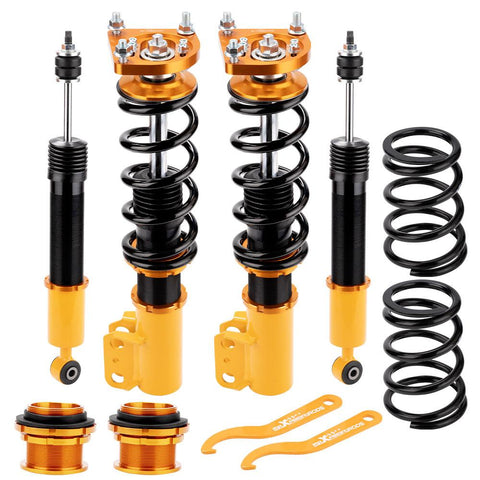 Coilovers Kits compatible for Ford Mustang 1994-2004 Adjustable Height Mounts Racing MaxpeedingRods