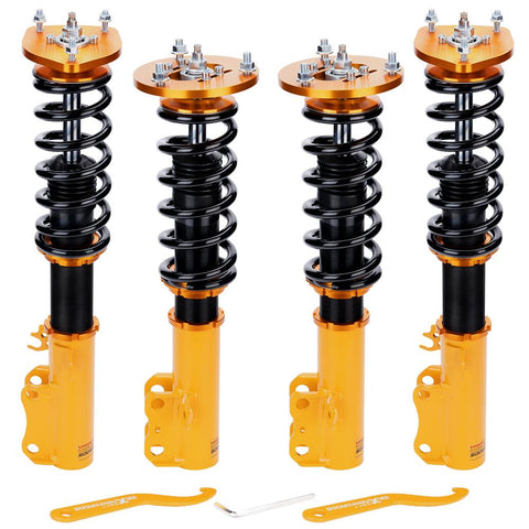 Coilovers Kits compatible for Toyota Camry 92-01 24 Ways Adj. Damper compatible for Lexus ES300 97-01 MaxpeedingRods