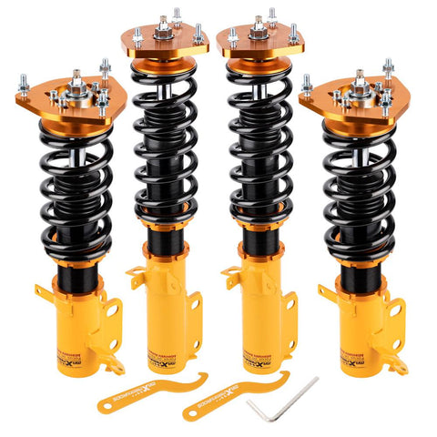 Coilovers Shock Absorber Suspension Kit compatible for Toyota Corolla 88-99 E90 E100 E110 AE92-AE111 MaxpeedingRods