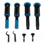 Coilovers Struts Shock Suspension Kit Fit Honda Accord 99-03 Acura 98-02 TL Blue SILICONEHOSEHOME
