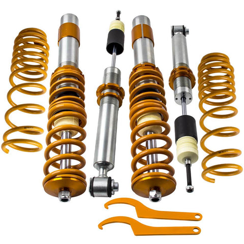 Compatible for BMW 5-Series 97-03 E39 525 528 530 540 NEW Performance Adjustable Coilovers MaxpeedingRods