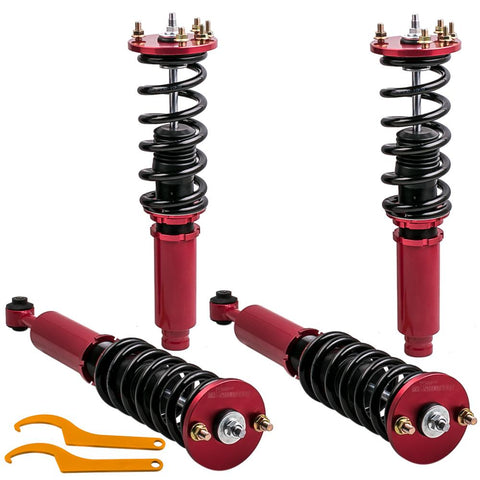 Compatible for Honda Accord 1999-2003 compatible for Acura 1998-2002 TL Suspension Kit Full Coilovers Struts Shock MaxpeedingRods