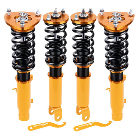 Compatible for Honda Accord 2013 2014 2015 2016 Adj. Height Complete Coilovers Suspension Kits MaxpeedingRods