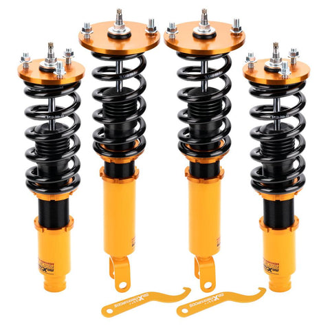 Compatible for Honda Accord compatible for Acura 1990 - 1997 CL Racing Coilovers Sales 24 Ways Adjustable Damper MaxpeedingRods