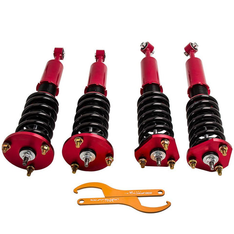 Compatible for Lexus IS350 IS250 2006-2012 GS350 GS430 Adjustable Height 4PCS Coilovers Kits MaxpeedingRods