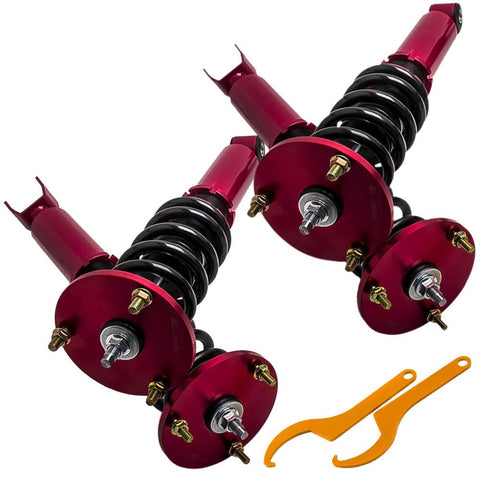 Compatible for Lexus SC300 SC400 1991 - 2000 compatible for Toyota Supra 1993 - 1998 Adjustable Height Coilovers Lowering Kits MaxpeedingRods