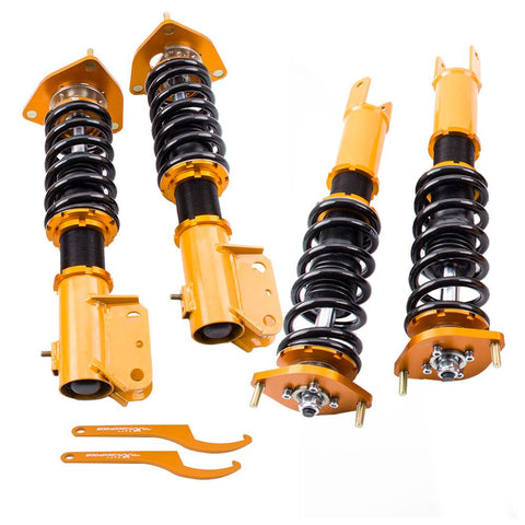 Compatible for Mitsubishi EVO 7 8 9 CT9A Shocks Coilovers Struts Suspension full Kit MaxpeedingRods