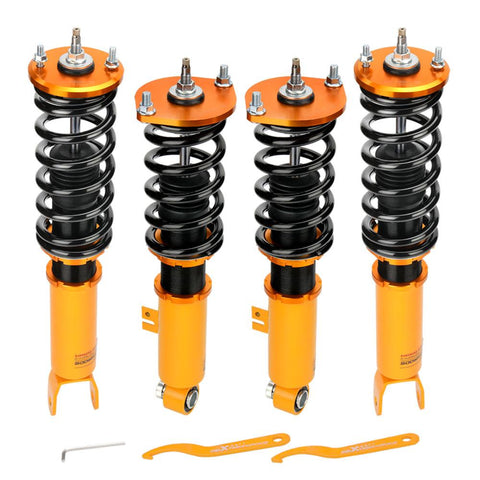 Compatible for Nissan 300ZX 90-96 z32 coilovers Shock Absorber Strut Damper Coilovers Suspension Kits MaxpeedingRods