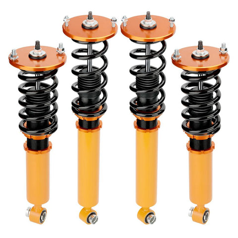 Compatible for Nissan Skyline GTST R33 Adjustable Height Coil Strut Coilover Spring Strut MaxpeedingRods