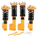 Compatible for Subaru Impreza WRX GC8 24 Ways Adj. Damper 93-01 Tuning Coilovers Suspension Kit MaxpeedingRods