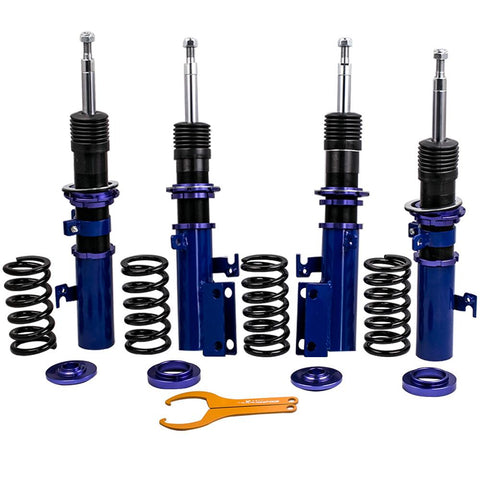Compatible for Toyota Camry 2007 - 2011 XV40 Adjustable Height Shock Strut Full Assembly Coilovers Kit MaxpeedingRods