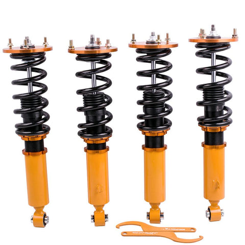 Compatible for Toyota Supra JZA70 MA70 GA70 86-92 Shock Absorbers Height Adjustable Coilovers MaxpeedingRods