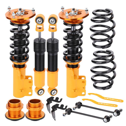 Complete Coilover Shock Kit compatible for Chevrolet Cobalt 2005 2006 2007 2008 2009 2010 MaxpeedingRods