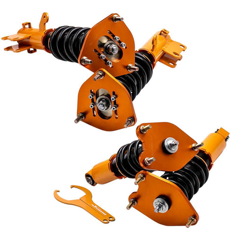 Complete Coilovers Set compatible for Mitsubishi Eclipse 4G 2006-2012 Galant DJ 2004-2012 Shocks MaxpeedingRods