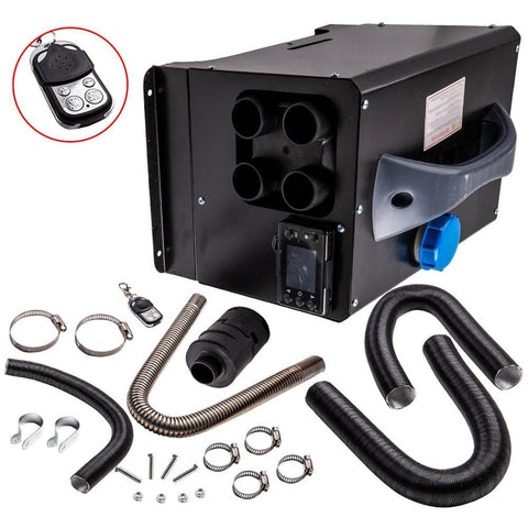 Diesel Air Parking Heater 12V 5KW w/4 Holes All in One for Motorhomes Car Truck MaxPeedingRods