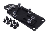 Dingo Sliders Adjustable Motor Mounts Adapters Black Steel LS Engine Swaps USA MD Performance