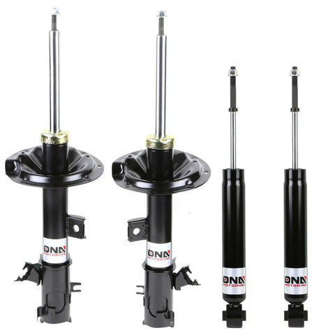 Dna 03-07 Murano Z50 Front+Rear Oe Suspension Shocks Absorber Struts Black DNA MOTORING