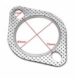 Downpipe To Exhaust 2.5" 2 Bolt Gasket Fits Subaru WRX STI EVO X 10 GT Catback MD Performance