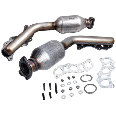 Driver Passenger Side Manifold Catalytic Converter compatible for Toyota Tundra 2005-2006 MaxpeedingRods