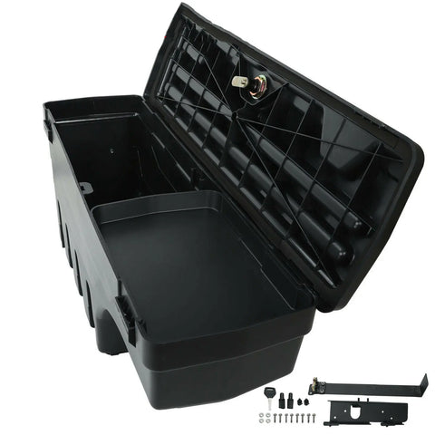 Driver Side Swing Storage Case Tool Box For 1999-2016 Ford F250/350 Super Duty BLACKHORSERACING