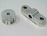 Dual Bend Short Shifter Billet D-Series Shift Linkage Bushings EG EK DC2 CRX Si MD PERFORMANCE