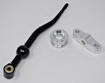 Dual Bend Short Shifter W/ Billet CNC B-Series Shift Linkage Bushings Civic USA MD Performance