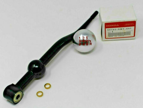 Dual Bend Short Throw Shifter Arm Knob 6 Speed Type R Honda Acura Civic Integra MD Performance