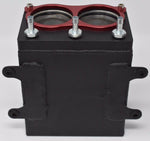 Dual Billet Aluminum Bosch 044 380 2L HighFlow External Fuel Pump Surge Tank IE MD Performance