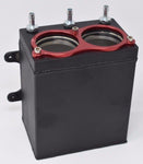 Dual Billet Aluminum Bosch 044 380 2L HighFlow External Fuel Pump Surge Tank IE MD Performance