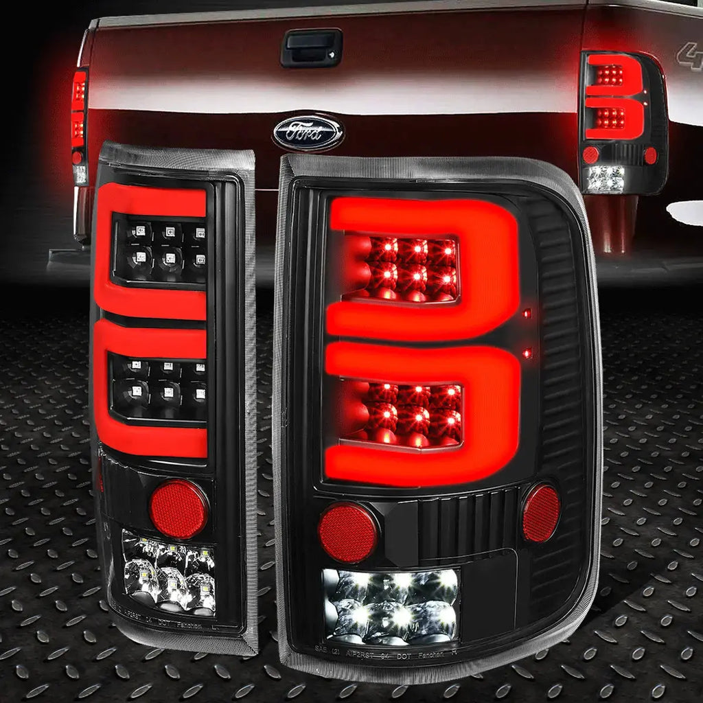 2004-2008 Ford F150/Lobo Tinted Housing Full Led Tail Light Reverse La Dna Motoring 1663044725 1024x1024 - Foto 1