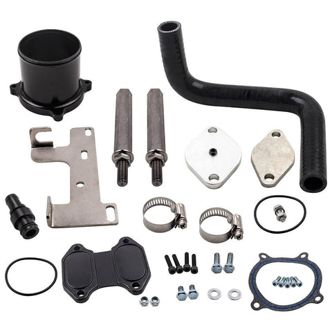 EGR Valve Cooler Delete Kit For Dodge Ram 2500 3500 6.7L Cummins Diesel 10-14 MaxSpeedingRods