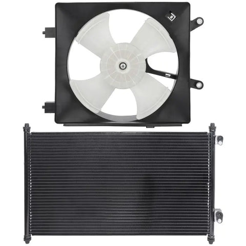 Electric AC Condenser Cooling Fan Kit 2001 2002 2003-2005 Honda Civic ECCPP