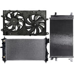 Electric Radiator Condenser Cooling Fan Kit 2014-2017 Chevrolet Impala ECCPP