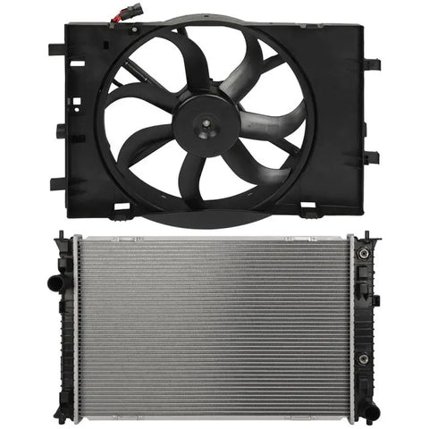 Electric Radiator Cooling Fan Kit 2006-2009 Ford Fusion Mercury Milan ECCPP